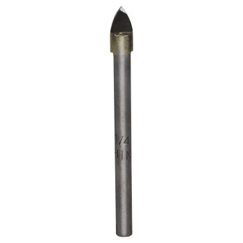 Irwin Glass and Tile Drill Bit   1/4"