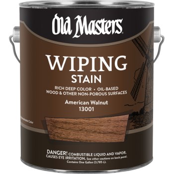 Wiping Wood Stain, American Walnut  ~ Gal