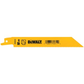 Reciprocating Saw Blade, 6", 18 TPI - 25-Pack