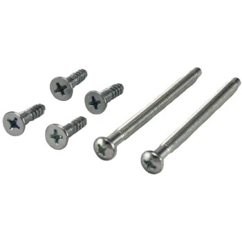 Thick Door Kit,  Handleset Install Kit ~ Polished Brass