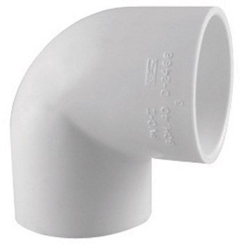 Charlotte Pipe PVC Sch 40 90 Elbow, Slip x FPT - 3/4"