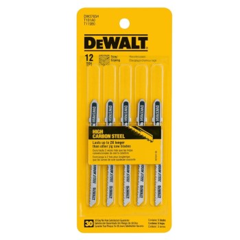 3 inch 12tpi Jig Saw Blade 5/Pk