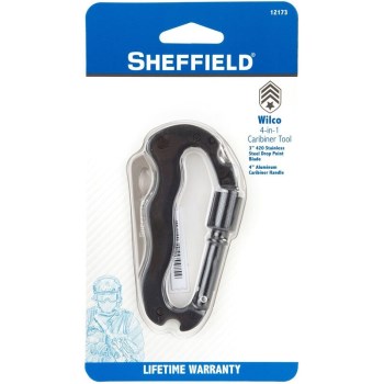 Carabiner Tool ~ 4-n-1 