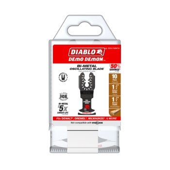 Diablo Demo Demon Bi-Metal Oscillating Blade - 1-3/4", 10pk