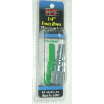 K-T Industries Lincoln Air Nipple - 1/4" Female NPT