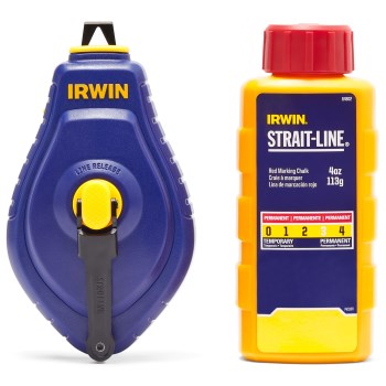 Irwin Speedline Red Chalk Reel - 100 Ft