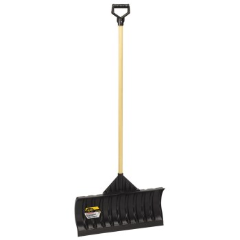 Poly Snow Pusher, 12 x 24 inches Blade