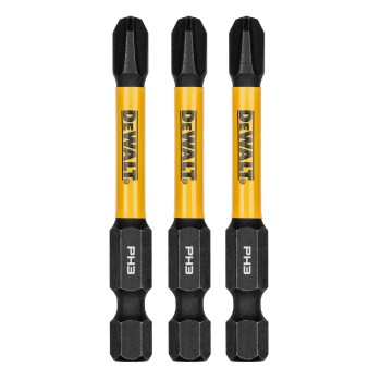 DeWalt FlexTorq Impact Bit  Phillips #3   2-1/4"   3pk