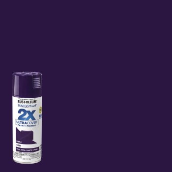 Spray Paint 2X  Gloss Purple   12 oz