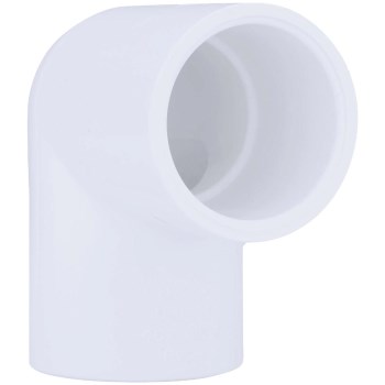 PVC Sch 40 90 Elbow, Slip x Slip - 1"