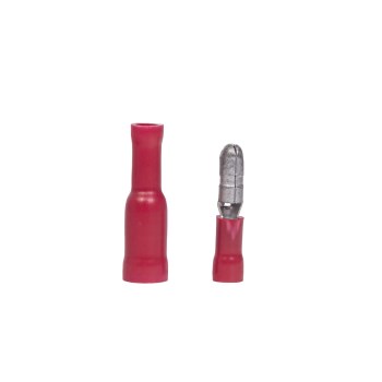 Gardner Bender Bullet Disconnect, Red M/F Pairs - 22-18 AWG, 20pk