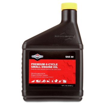 Briggs & Stratton SAE 30 Small Engine Oil - 18 oz