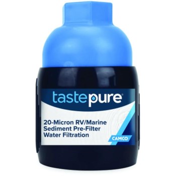 Camco TastePURE RV Sediment Pre-Filter, 20 Micron