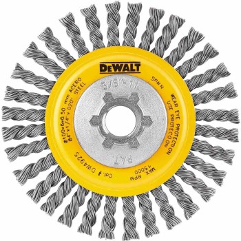 DeWalt Stinger Wire Wheel, Carbon Steel - 4"