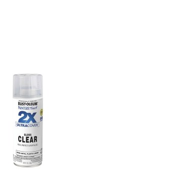 Painter's Touch 2X Spray Paint  Gloss Clear   12 oz