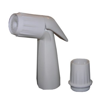 White Spray Head