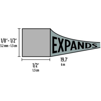 1/2 X 20 Expand Foam