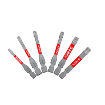 Torx Drive Bit Set - 2", 6 Piece
