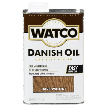 Watco Danish Oil, Dark Walnut - Quart