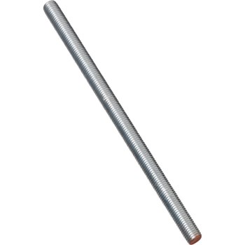 Threaded Rod, Zinc-Plated Steel - 5/8"-11 x 12"