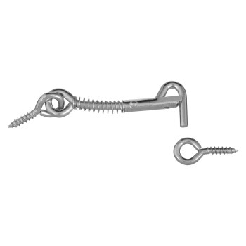 Safety Gate Hook, Zinc - 2-1/2"