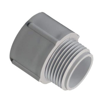 Cantex PVC Male Terminal Adapter - 1-1/2"