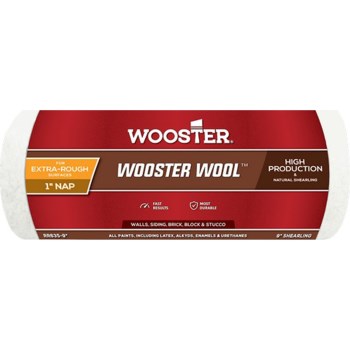 Wooster Wool Roller Cover - 9" x 1" Nap