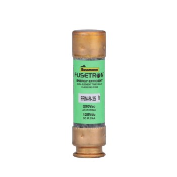 Fusetron Cartridge Fuse, Class RK5 - 35 Amp