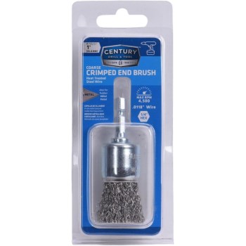 Crimped Wire End Brush - 1"