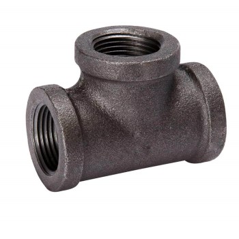 Anvil/Mueller Malleable Tee, Black - 3"