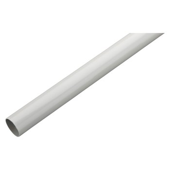 National 6 Ft Closet Rod - White
