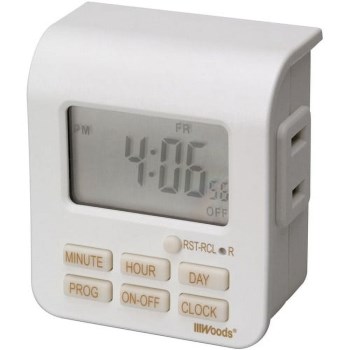 Indoor Weekly Timer - 24 hr.