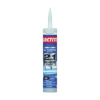 Loctite PolySeamSeal All Purpose Caulk, Clear - 10 oz