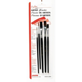 Artist Brush Set ~ 5 Piece