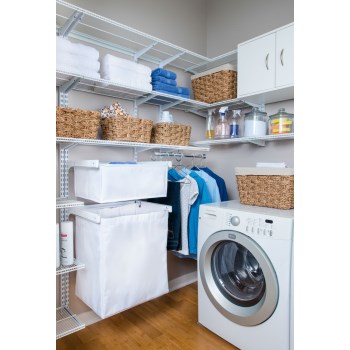 FreedomRail Ventilated Shelf, White - 48" x 16"