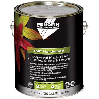 TSF  Architectural Hardwood Stain for Decks/Siding/Fences,  Ipe Satin ~  Gallon