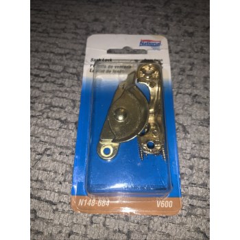 Crescent Sash Lock  Brass