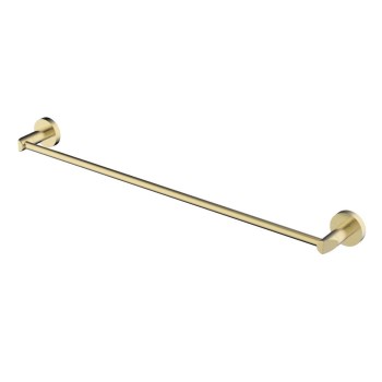 Compass Casmir 24" Towel Bar, Matte Gold