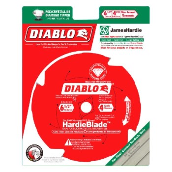 Diablo HardieBlade Fiber Cement Saw Blade - 6-1/2"