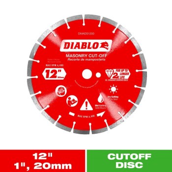 Diablo Diamond Segmented Cutoff Wheel - 12"