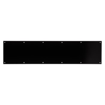 National Kickplate - 6" x 30", Matte Black