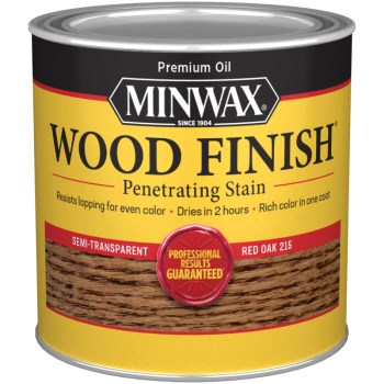 Minwax 22150 Penetrating Wood Stain, Red Oak ~ 1/2 Pint