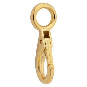 National Bronze Boat Snap, Fixed Eye - 5/8" x 2-3/4"