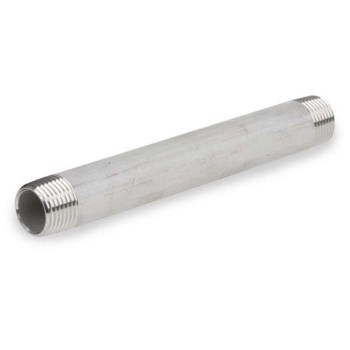 Stainless Steel Pipe Nipple - 1/8" x 3"