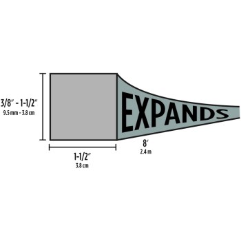 1-1/2 X 8 Expand Foam