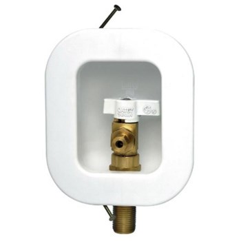 Ice Maker Box with 1/4 Turn Valves