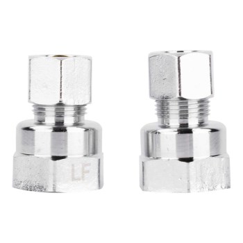 Female Compression Adapter - 3/8" x 1/2" FIP, 2pk
