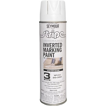 Inverted Marking Paint, White - 15 oz