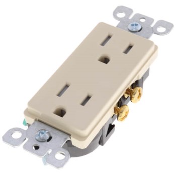 Decora Receptacle - Ivory