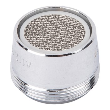 Faucet Aerator - 15/16" Male and 55/64" Female, Chrome